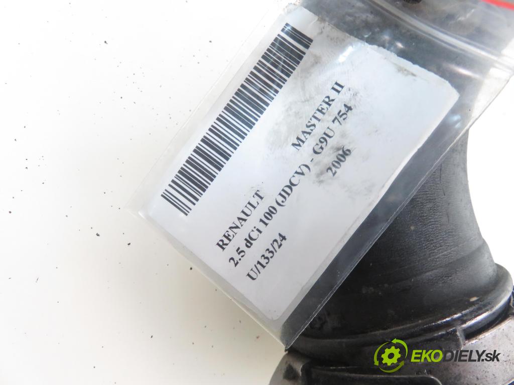 RENAULT MASTER II Autobus (JD) BUS 2006 0,00 2.5 dCi 100 (JDCV) - G9U 754 2464,00 Rúra intercoolera turba 8200582483