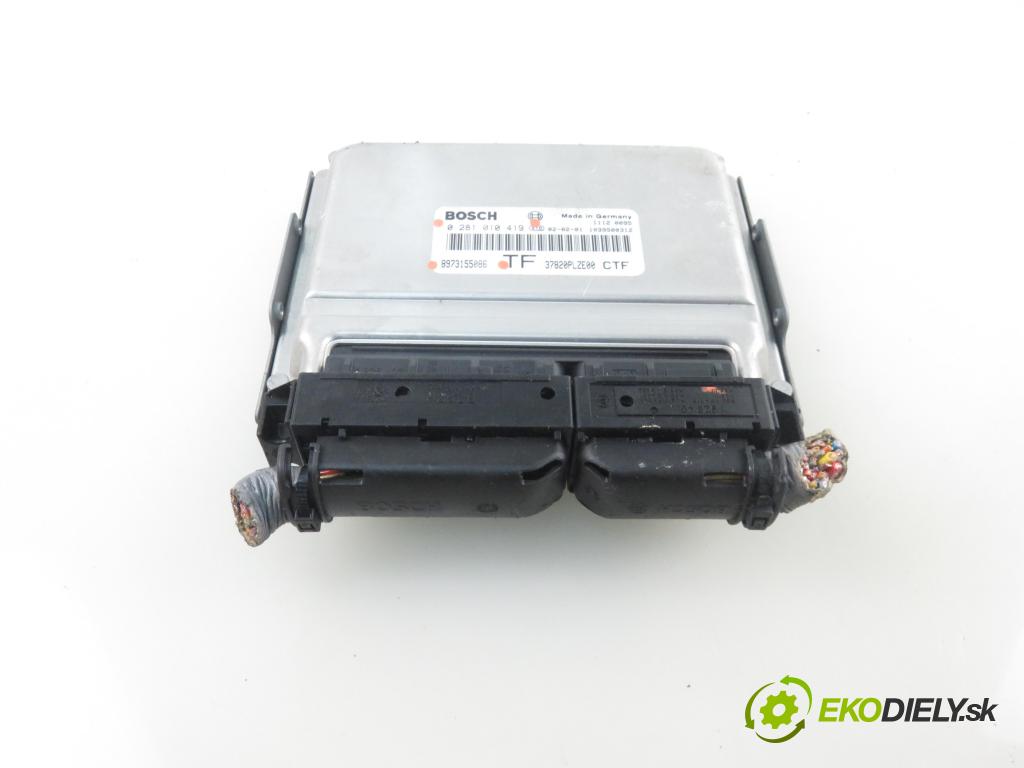 HONDA CIVIC VII Hatchback (EU, EP, EV) HB 2003 74,00 1.7 CTDi 101 - 4EE-2 (Isuzu) 1686,00 Riadiaca jednotka Motor 0281010419 ; 8973155086