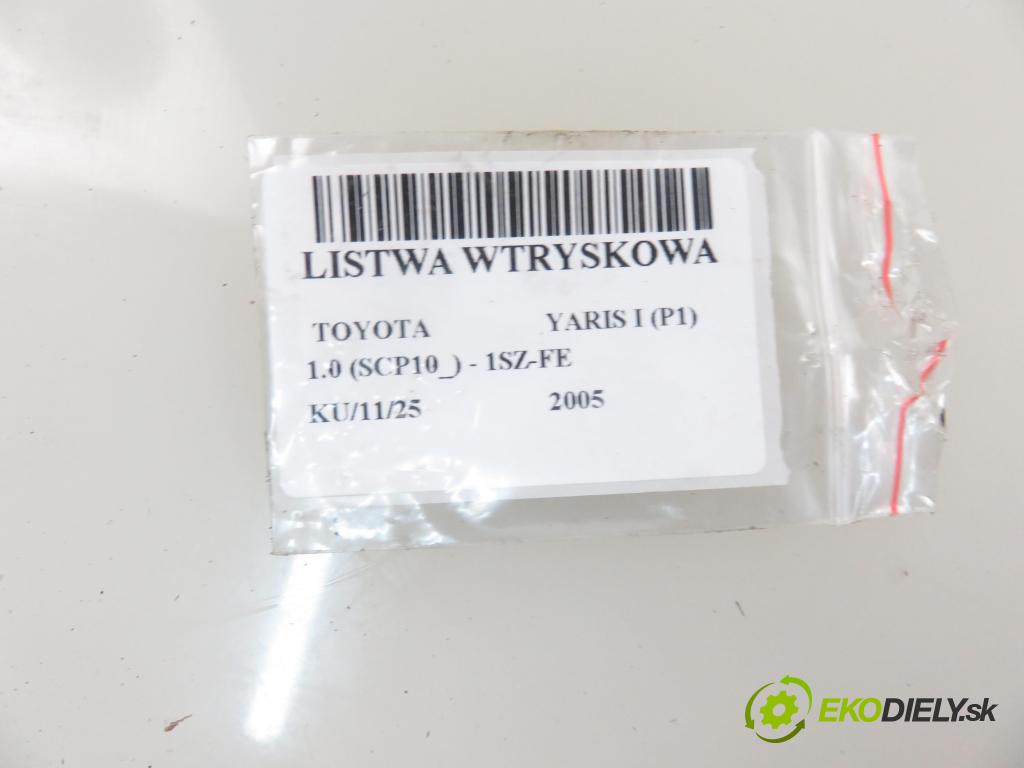 TOYOTA YARIS (_P1_) HB 2005 50,00 1.0 VVT- i 68 - 1SZ-FE 998,00 Lišta vstrekovacia 232500J010 ; 0280156067 (Vstrekovacie lišty)