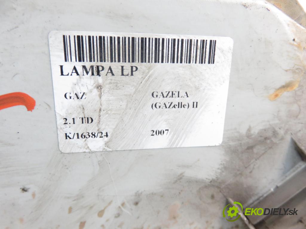 GAZ GAZELLE  KABINA/PLATFORMA 2007 81,00 2.1 TD - GAZ-560 2134,00 světlo LP 0301215201