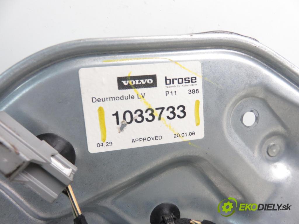 VOLVO S40 II (MS) SEDAN 2006 84,00 1.6 D2 - D 4162 T 1560,00 mechanismus oken 1033733 ; 30737675