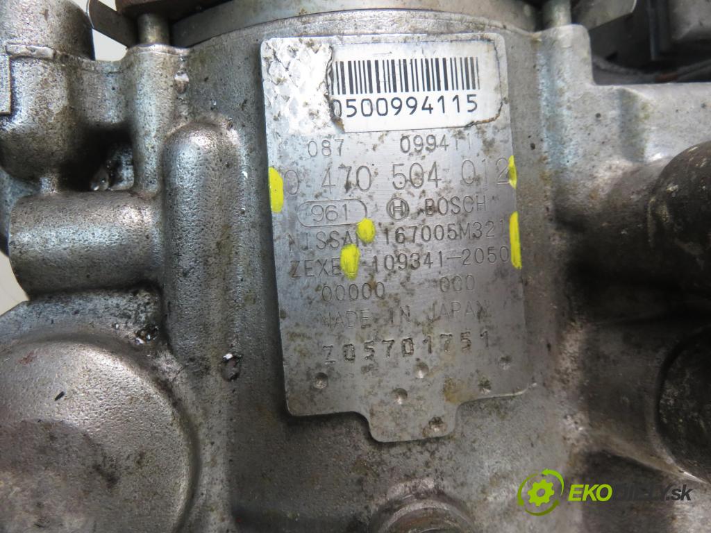 NISSAN ALMERA II (N16) HB 2000 81,00 2.2 Di - YD22DDT 2184,00 Pumpa vstrekovacia 0470504012 ; 0281001827 ; 167005M321 (Vstrekovacie čerpadlá)