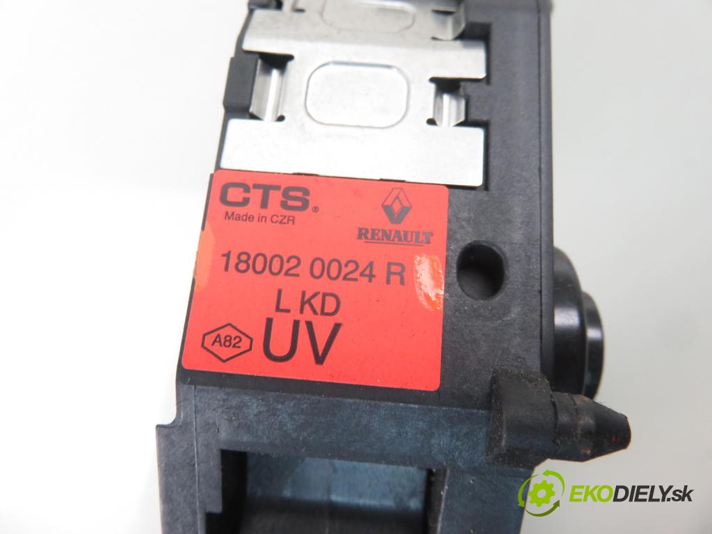 RENAULT SCENIC III (JZ0/1_) MINIVAN 2010 103,00 2.0 16V (JZ0G, JZ0P, JZ1E, JZ1P) - M4R 713 1997,00 Potenciometer plynu 180020024R (Pedále)