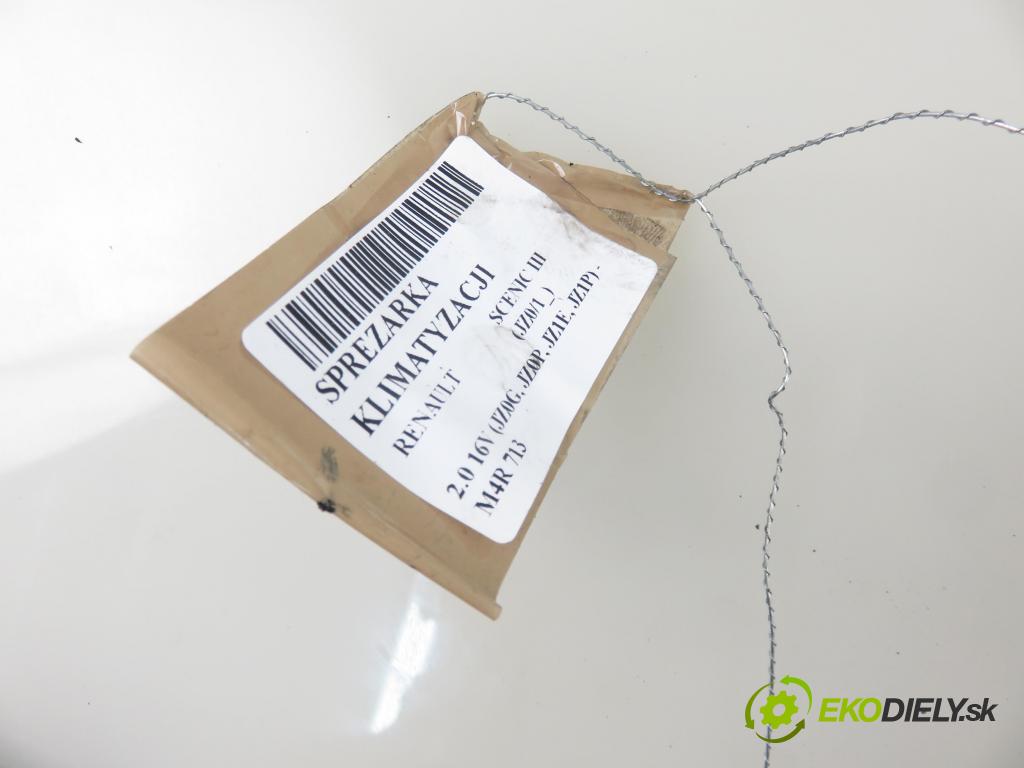 RENAULT SCENIC III (JZ0/1_) MINIVAN 2010 103,00 2.0 16V (JZ0G, JZ0P, JZ1E, JZ1P) - M4R 713 1997,00 KOMPRESOR: klimatizácie 8200869742A (Kompresory klimatizácie)