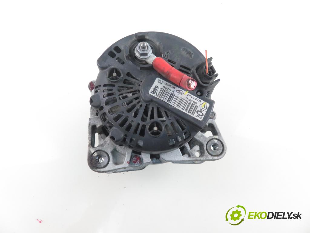 RENAULT SCENIC III (JZ0/1_) MINIVAN 2010 103,00 2.0 16V (JZ0G, JZ0P, JZ1E, JZ1P) - M4R 713 1997,00 Alternátor 231000543R (Alternátory)