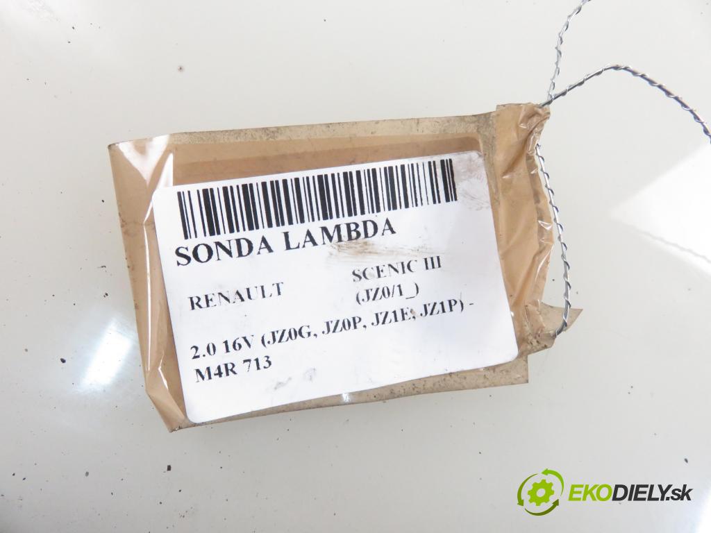 RENAULT SCENIC III (JZ0/1_) MINIVAN 2010 103,00 2.0 16V (JZ0G, JZ0P, JZ1E, JZ1P) - M4R 713 1997,00 sonda lambda 0258006990 ; H8200137489 (Lambda sondy)