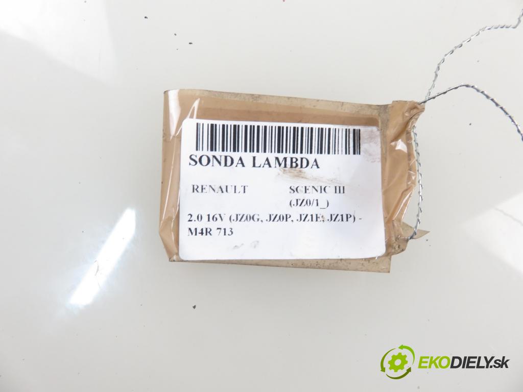 RENAULT SCENIC III (JZ0/1_) MINIVAN 2010 103,00 2.0 16V (JZ0G, JZ0P, JZ1E, JZ1P) - M4R 713 1997,00 sonda lambda 0258006990 ; H8200137489 (Lambda sondy)