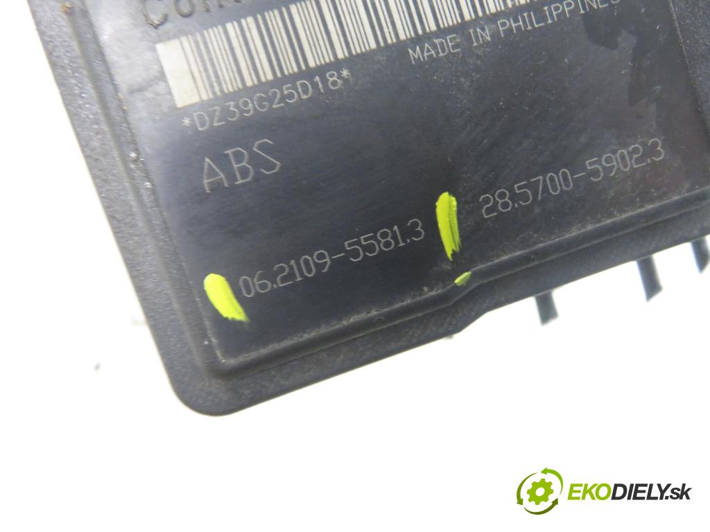 FORD FIESTA VI (CB1,CCN) HB 2009 50,00 1.4 TDCi 68 8V - F6JD 1399,00 Pumpa ABS 06210955813 ; 8V512M110AD ; 06210213174 (Pumpy ABS)
