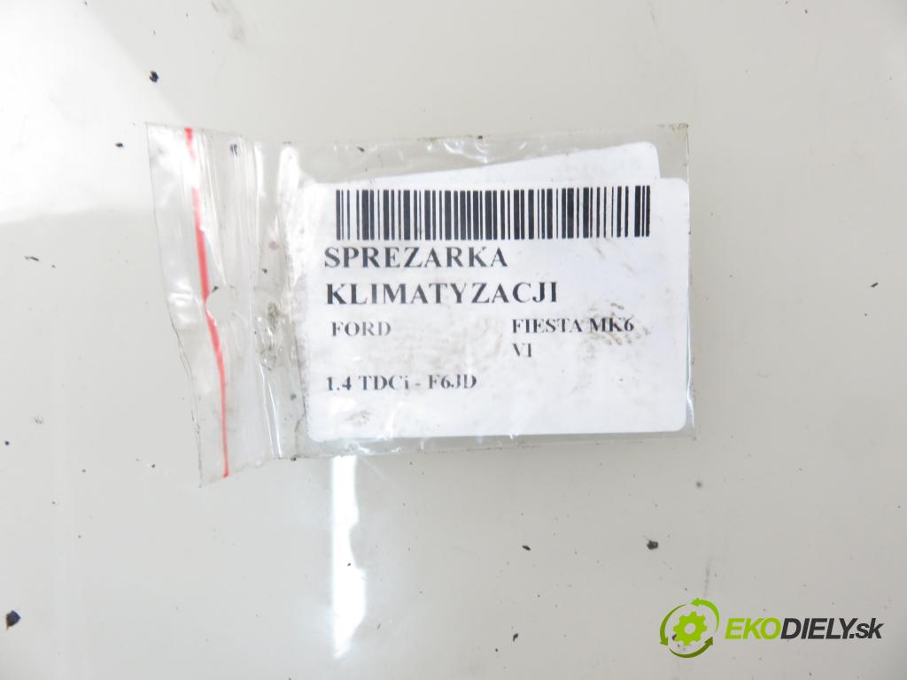 FORD FIESTA VI (CB1,CCN) HB 2009 50,00 1.4 TDCi 68 8V - F6JD 1399,00 KOMPRESOR: klimatizácie 8V5119D629DF (Kompresory klimatizácie)