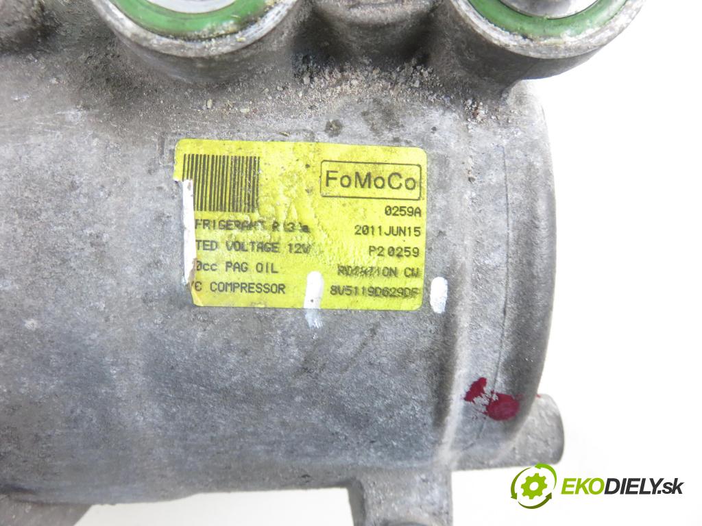 FORD FIESTA VI (CB1,CCN) HB 2009 50,00 1.4 TDCi 68 8V - F6JD 1399,00 KOMPRESOR: klimatizácie 8V5119D629DF (Kompresory klimatizácie)