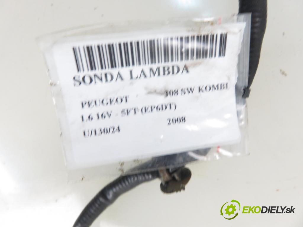 PEUGEOT 308 SW KOMBI 2008 103,00 1.6 THP 140 - 5FT (EP6DT) 1598,00 sonda lambda 9665414480 ; 0258017209 (Lambda sondy)
