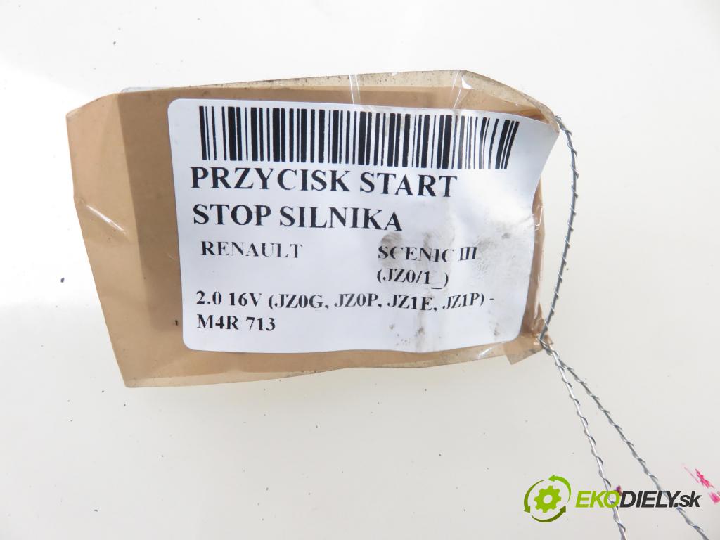 RENAULT SCENIC III (JZ0/1_) MINIVAN 2010 103,00 2.0 16V (JZ0G, JZ0P, JZ1E, JZ1P) - M4R 713 1997,00 vypínač Start brzdových světel motora