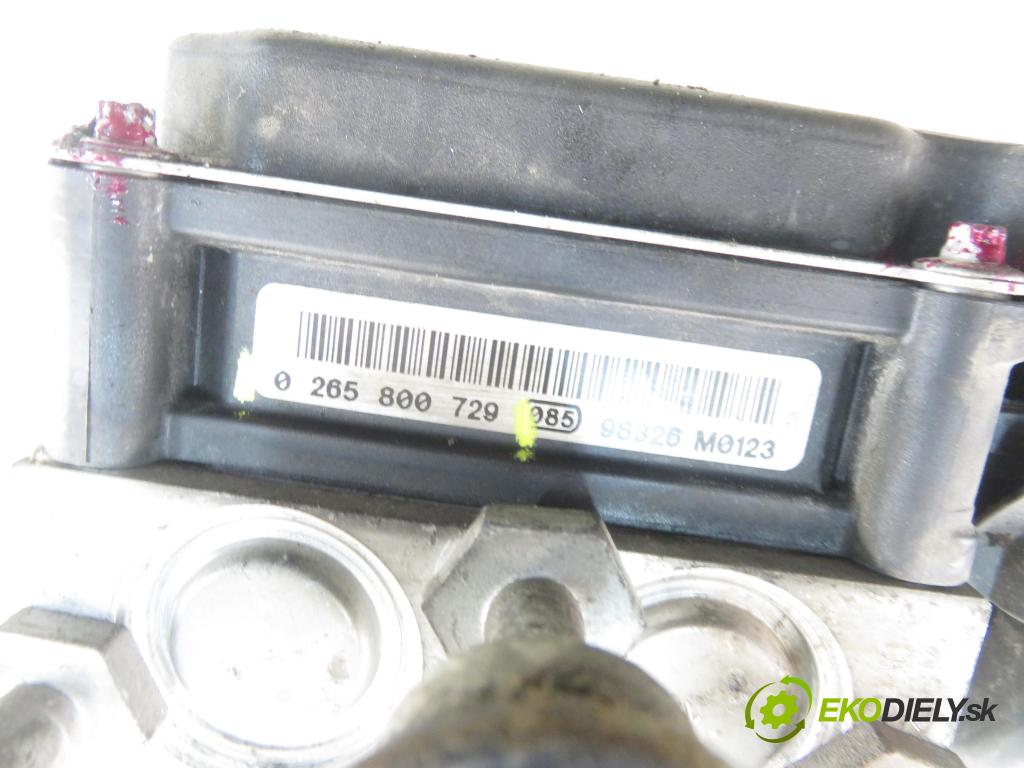 SEAT IBIZA IV (6J5, 6P1) HB 2009 59,00 1.4 TDI - BMS 1422,00 pumpa ABS 0265800729 ; 6R0614117 ; 6R0907379 (Pumpy brzdové)