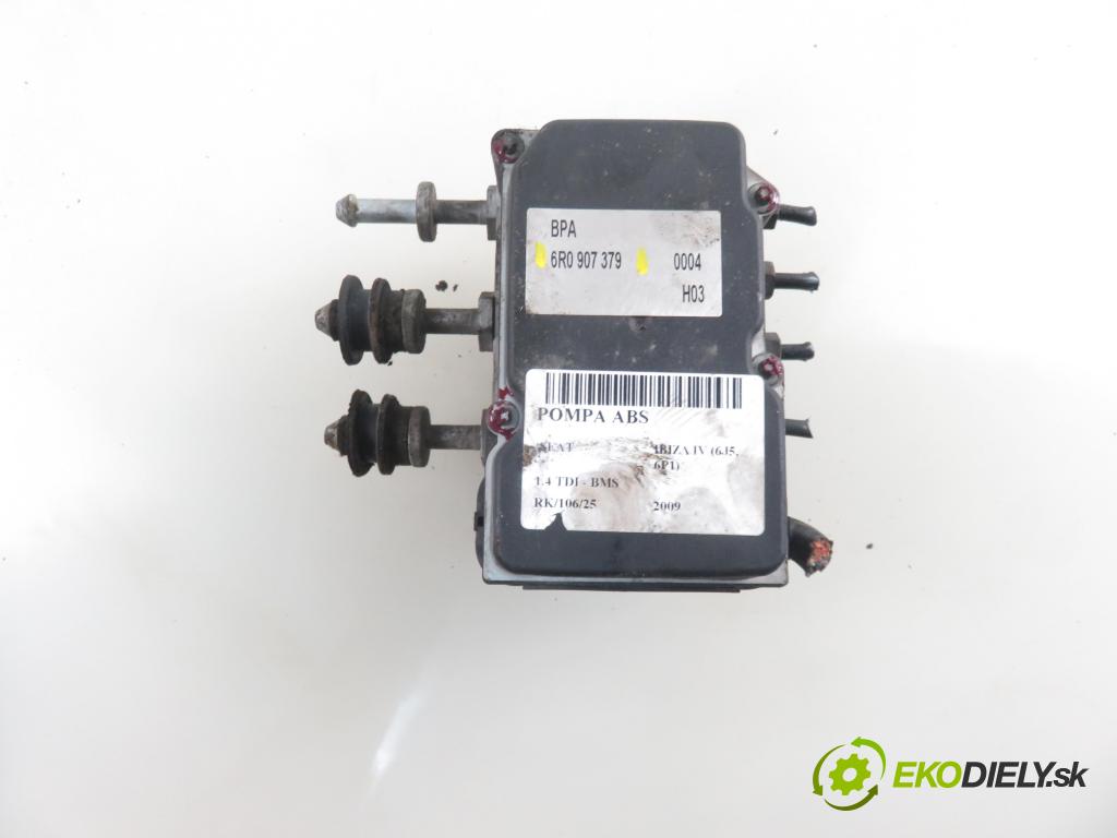 SEAT IBIZA IV (6J5, 6P1) HB 2009 59,00 1.4 TDI - BMS 1422,00 pumpa ABS 0265800729 ; 6R0614117 ; 6R0907379 (Pumpy brzdové)