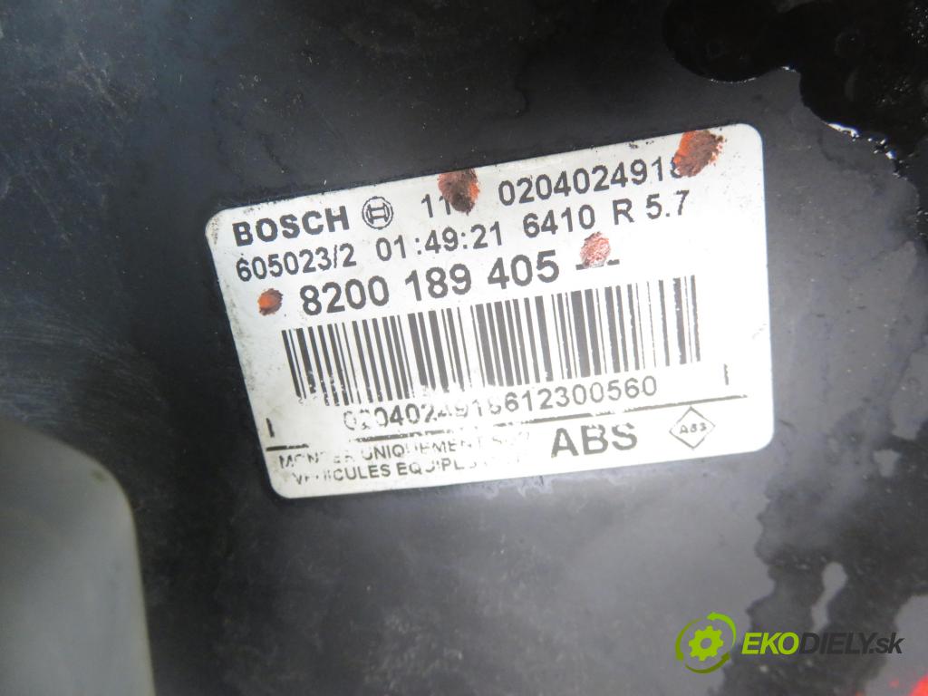 RENAULT MASTER II Autobus (JD) BUS 2006 0,00 2.5 dCi 100 (JDCV) - G9U 754 2464,00 Posilovač 8200189405 ; 0204024918 (Servočerpadlá, pumpy riadenia)