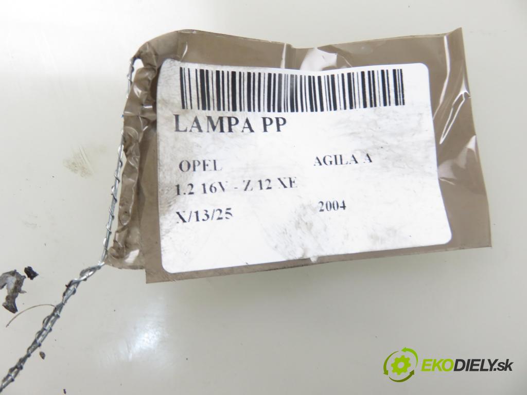 OPEL AGILA (A) (H00) HB 2004 55,00 1.2 16V - Z 12 XE 1199,00 světlo PP