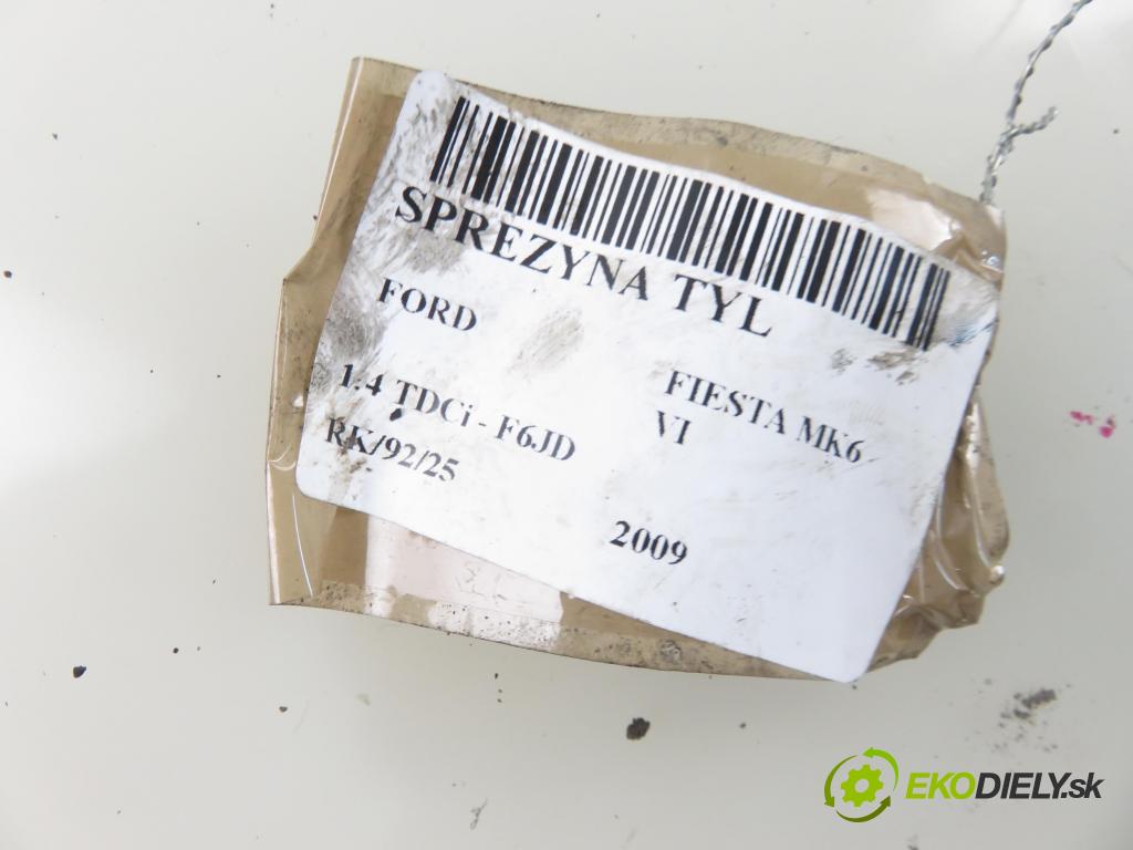 FORD FIESTA VI (CB1,CCN) HB 2009 50,00 1.4 TDCi 68 8V - F6JD 1399,00 Pružina zadné