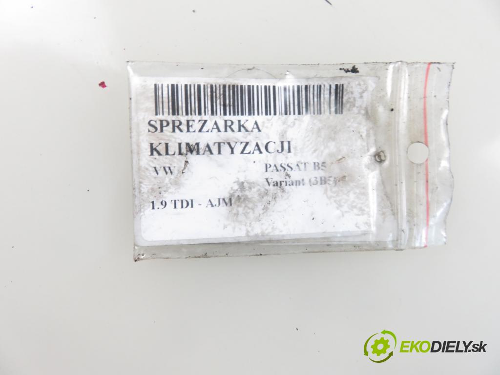 VW PASSAT B5 Variant (3B5) KOMBI 2001 85,00 1.9 TDI - AJM 1896,00 KOMPRESOR: klimatizácie 4472208350 ; 8D0260808 (Kompresory klimatizácie)