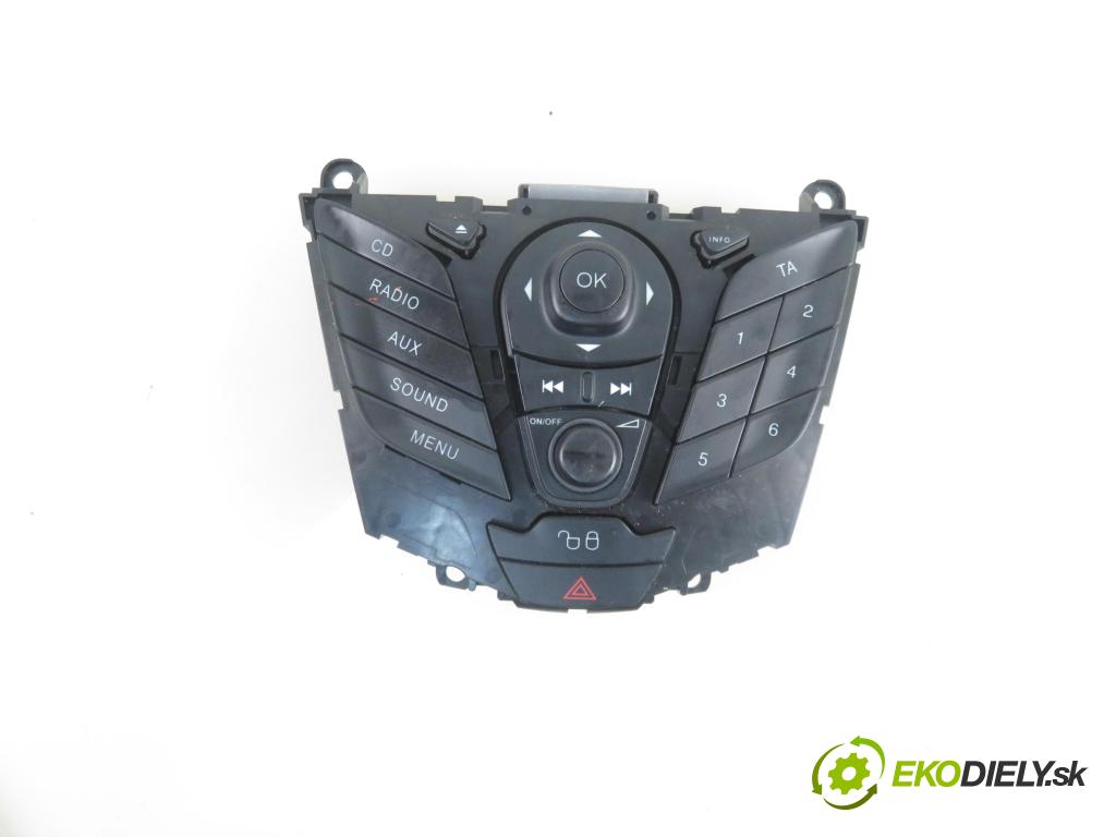 FORD FIESTA VI (CB1,CCN) HB 2009 50,00 1.4 TDCi 68 8V - F6JD 1399,00 palubná doska 6A6T18K611AD