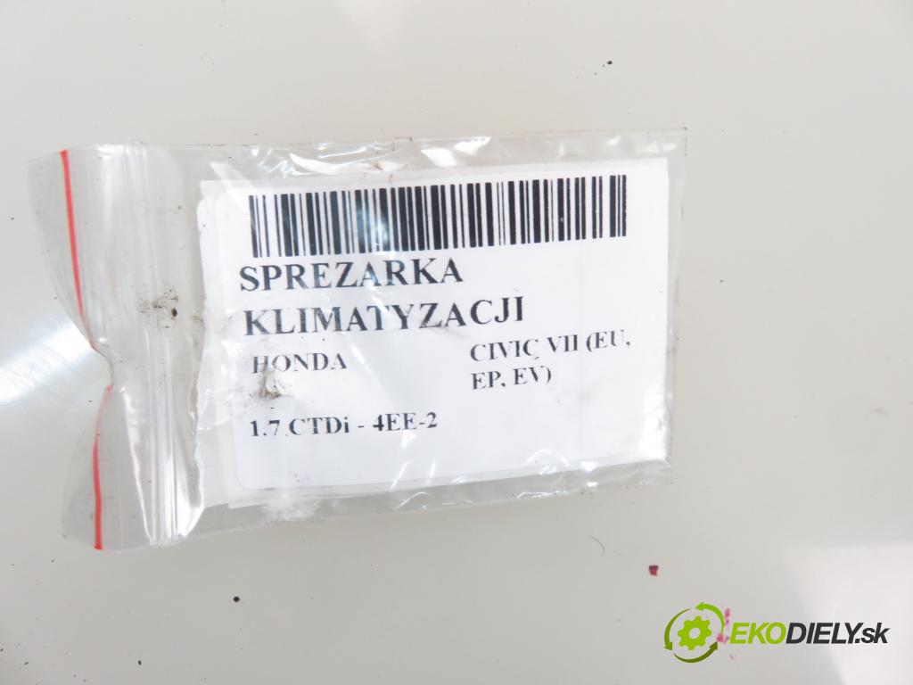 HONDA CIVIC VII Hatchback (EU, EP, EV) HB 2003 74,00 1.7 CTDi 101 - 4EE-2 (Isuzu) 1686,00 KOMPRESOR: klimatizácie 8972878761 (Kompresory klimatizácie)