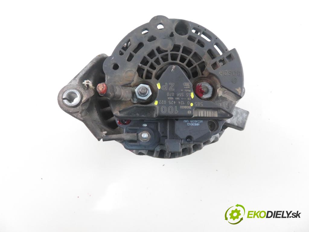 OPEL MERIVA A nadwozie wielkoprzestrzenne (MPV) (X03) MINIVAN 2005 74,00 1.6 16V - Z 16 XE 1598,00 Alternátor 55556070 ; 55556070ZP ; 0124425022 (Alternátory)