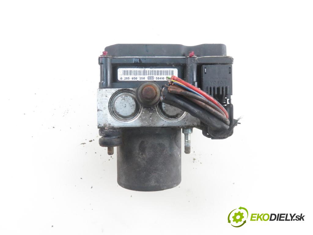 OPEL MERIVA A nadwozie wielkoprzestrzenne (MPV) (X03) MINIVAN 2005 74,00 1.6 16V - Z 16 XE 1598,00 Pumpa ABS 13190879 ; 0265234093 ; 0265950350 (Pumpy ABS)