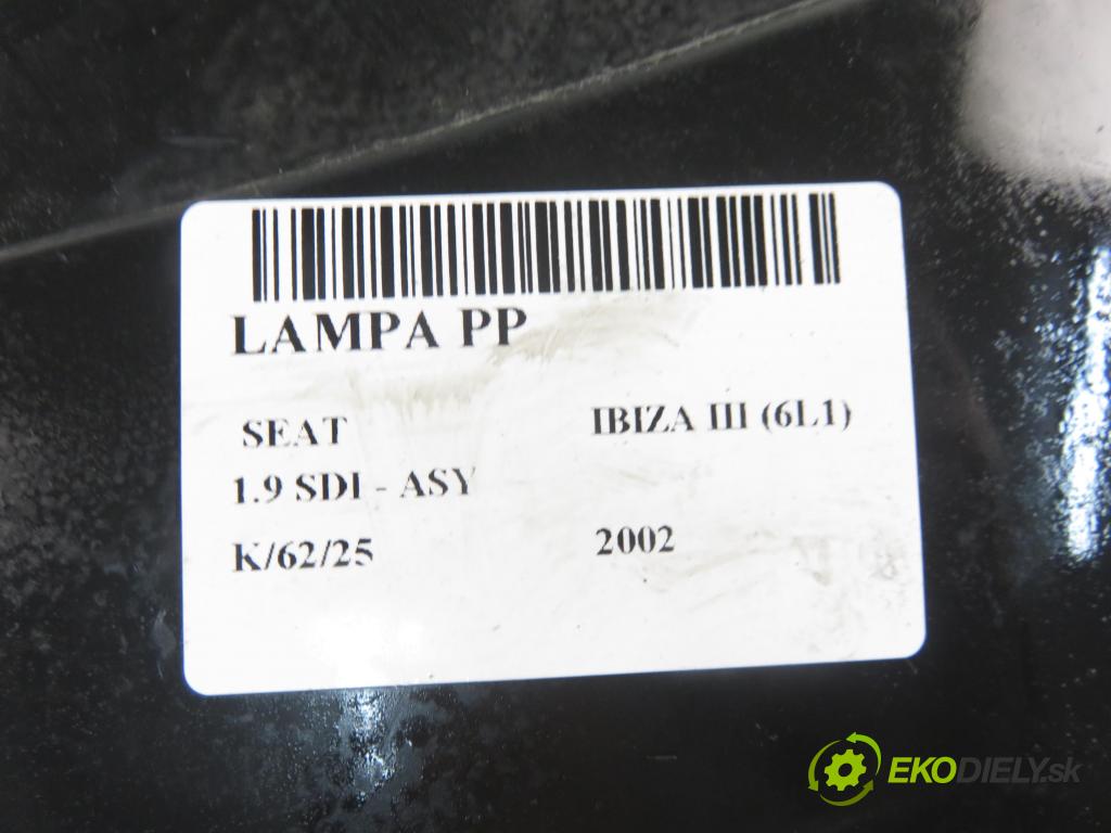 SEAT IBIZA III (6L1) HB 2002 47,00 1.9 SDI - ASY 1896,00 světlo PP