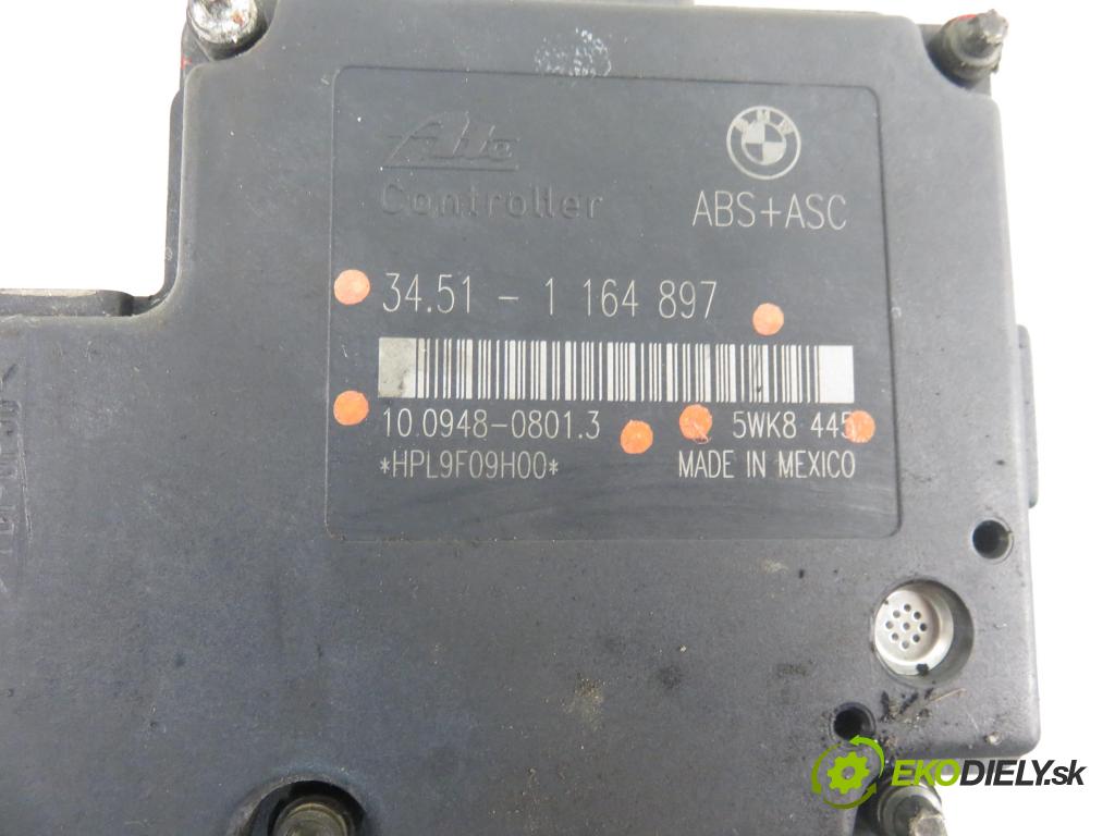 BMW 3 (E46) SEDAN 1999 100,00 320 d 136 - M47 D20 (204D1) 1951,00 pumpa ABS 1164897 ; 5WK8445 ; 10094808013 (Pumpy brzdové)