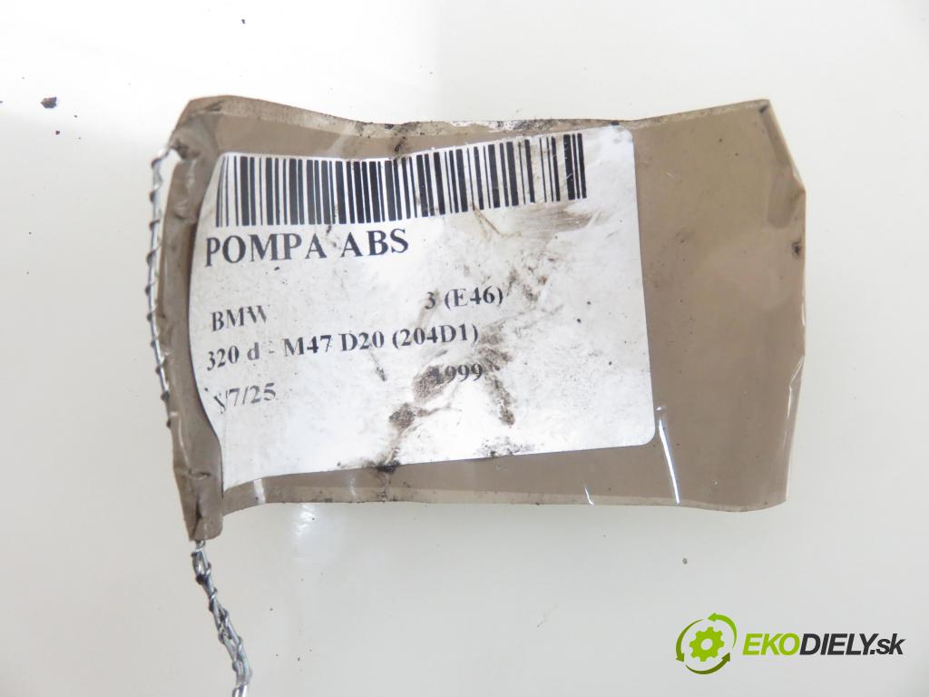 BMW 3 (E46) SEDAN 1999 100,00 320 d 136 - M47 D20 (204D1) 1951,00 pumpa ABS 1164897 ; 5WK8445 ; 10094808013 (Pumpy brzdové)