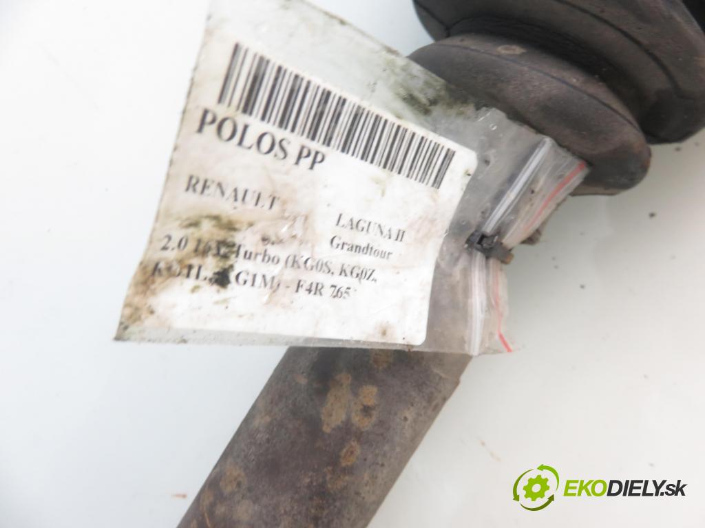 RENAULT LAGUNA II Grandtour (KG0/1_) KOMBI 2003 120,00 2.0 16V Turbo (KG0S, KG0Z, KG1L, KG1M) - F4R 764 1998,00 Poloos PP