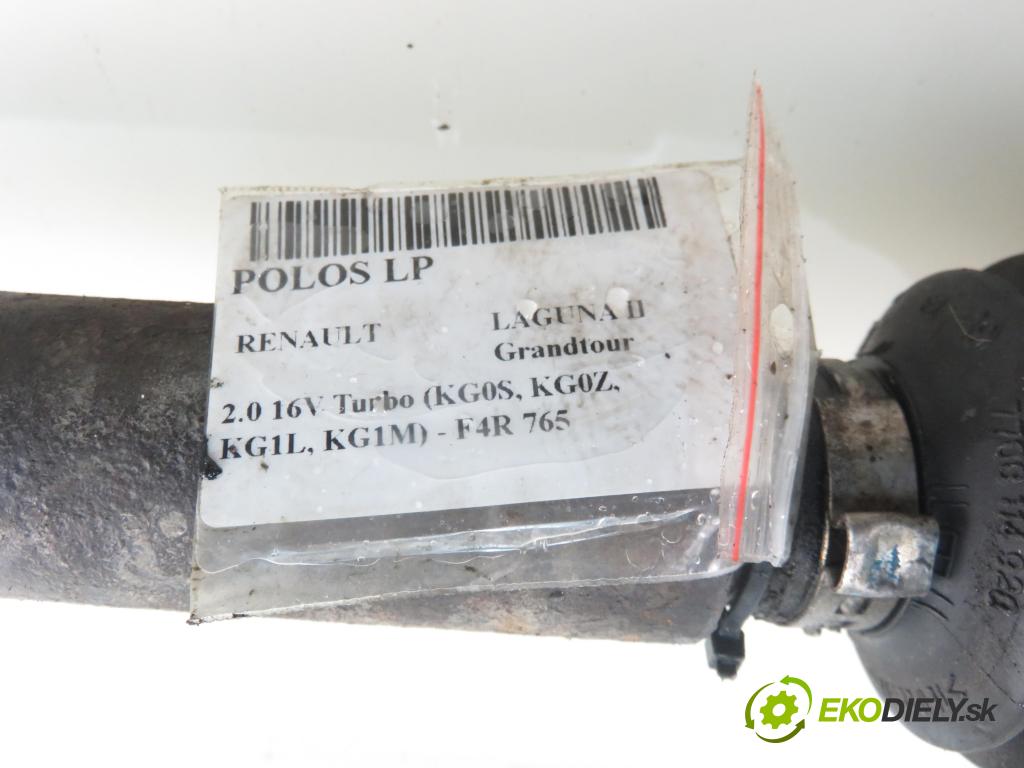 RENAULT LAGUNA II Grandtour (KG0/1_) KOMBI 2003 120,00 2.0 16V Turbo (KG0S, KG0Z, KG1L, KG1M) - F4R 764 1998,00 Poloos LP