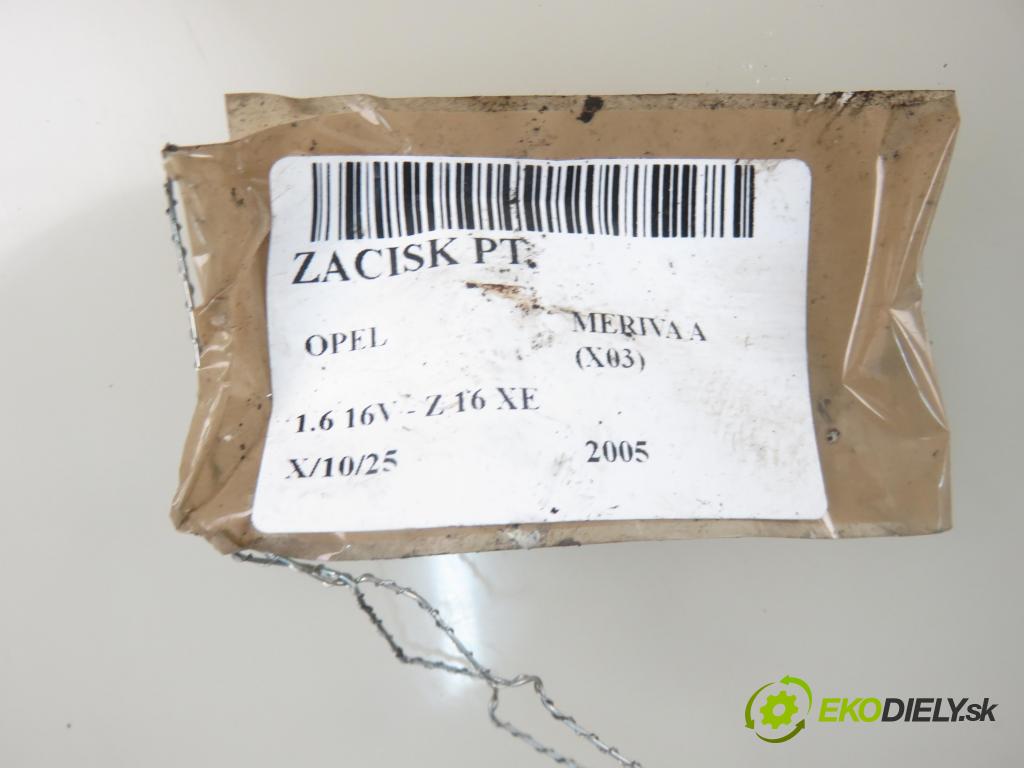 OPEL MERIVA A nadwozie wielkoprzestrzenne (MPV) (X03) MINIVAN 2005 74,00 1.6 16V - Z 16 XE 1598,00 Brzdič strmeň pravé zadné