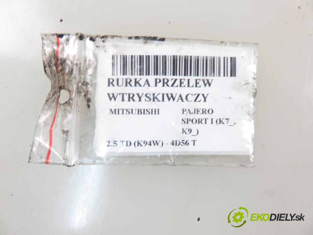 MITSUBISHI PAJERO SPORT I (K7_, K9_) SUV 1999 73,00 2.5 TD (K94W) 99 - 4D56 T 2477,00 rúrka VSTREKOVAČE: