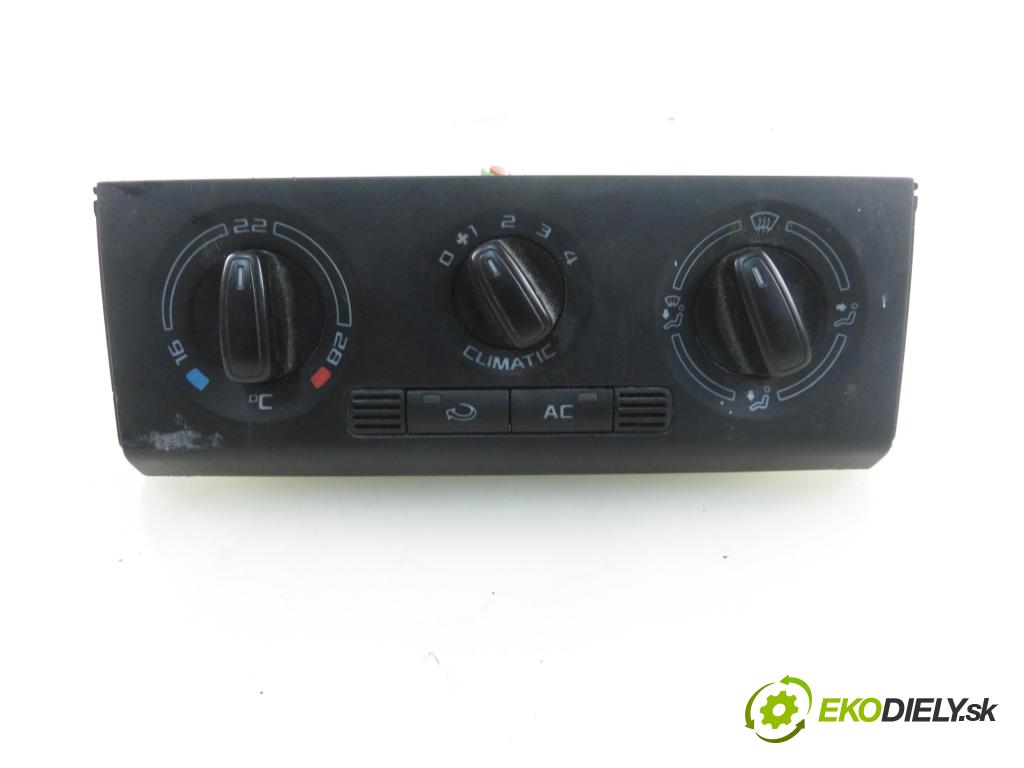 SKODA FABIA II (542) HB 2011 44,00 1.2 - CHFA 1198,00 Panel kúrenia KLIMATIZACE: 5J0820045B