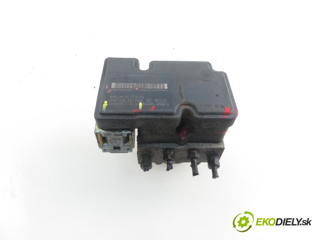 PEUGEOT 207 (WA_, WC_) HB 2007 88,00 1.6 16V VTi - 5FW (EP6) 1598,00 Pumpa ABS 10097011463 (Pumpy ABS)