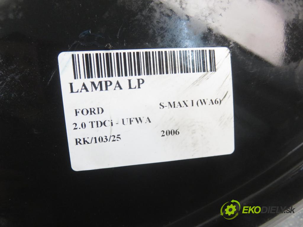 FORD S-MAX (WA6) MINIVAN 2006 103,00 2.0 TDCi - UFWA 1997,00 světlo LP 05126303