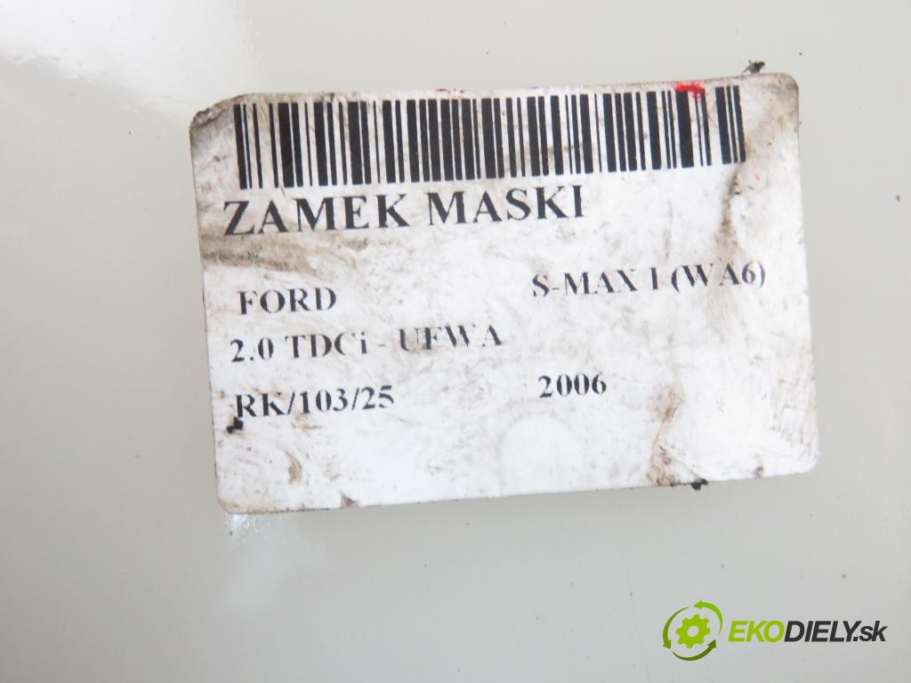 FORD S-MAX (WA6) MINIVAN 2006 103,00 2.0 TDCi - UFWA 1997,00 zámok kapoty 