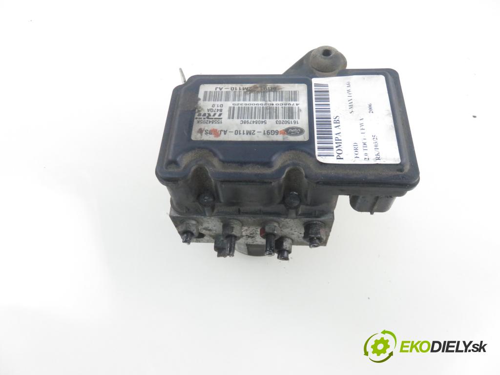 FORD S-MAX (WA6) MINIVAN 2006 103,00 2.0 TDCi - UFWA 1997,00 Pumpa ABS 6G912M110AJ (Pumpy ABS)