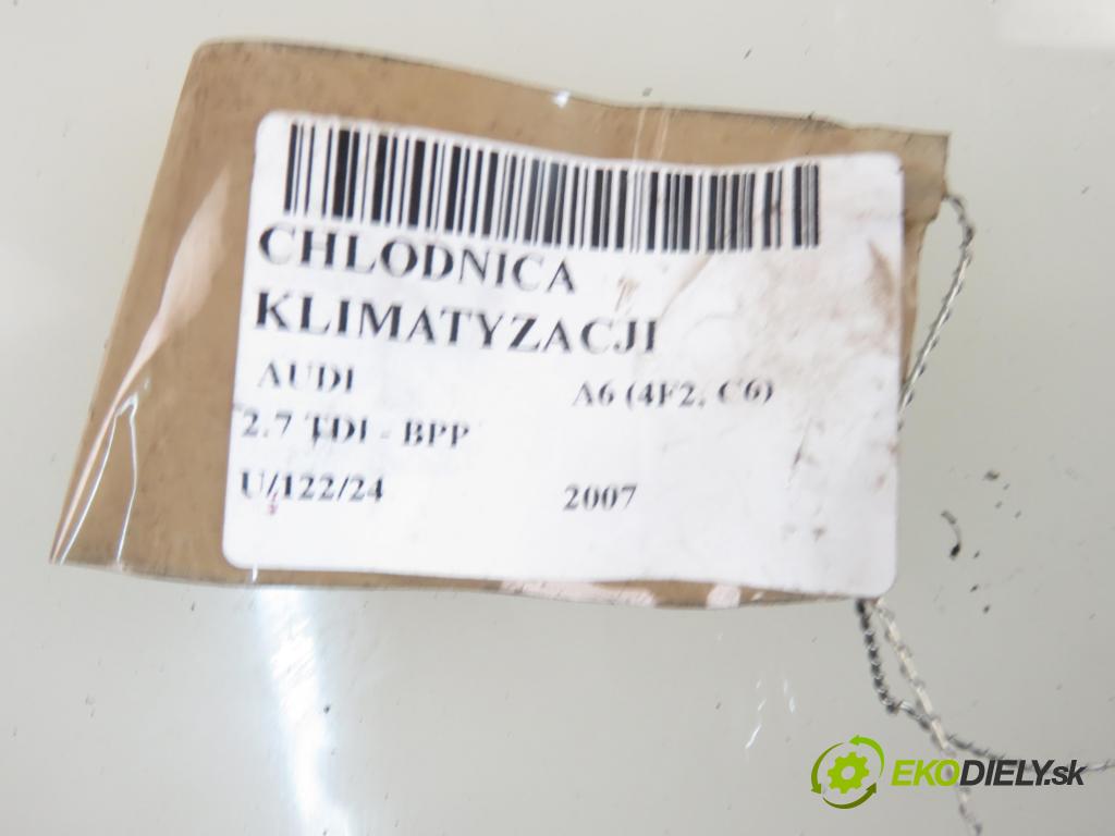 AUDI A6 (4F2, C6) SEDAN 2007 132,00 2.7 TDI 180 - BPP 2698,00 chladič klimatizácie  (Chladiče klimatizácie)