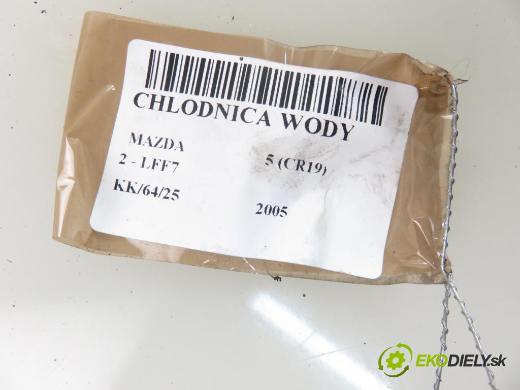 MAZDA 5 (CR19) MINIVAN 2005 107,00 2 - LFF7 1999,00 chladič vody