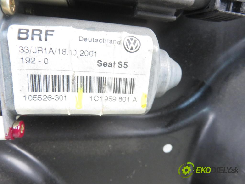 SEAT TOLEDO II (1M2) SEDAN 1999 81,00 1.9 TDI - ASV 1896,00 mechanismus oken 1M0837735 ; 1C1959801A