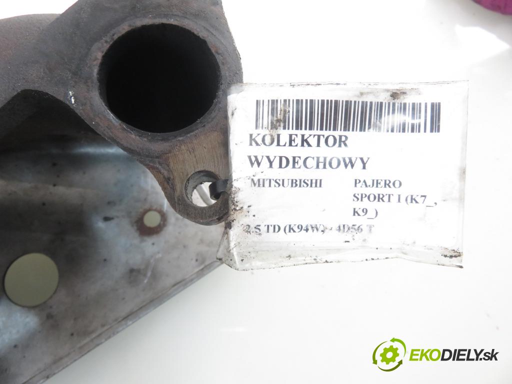 MITSUBISHI PAJERO SPORT I (K7_, K9_) SUV 1999 73,00 2.5 TD (K94W) 99 - 4D56 T 2477,00 potrubí VYČERPAT:  (Výfukové potrubí)