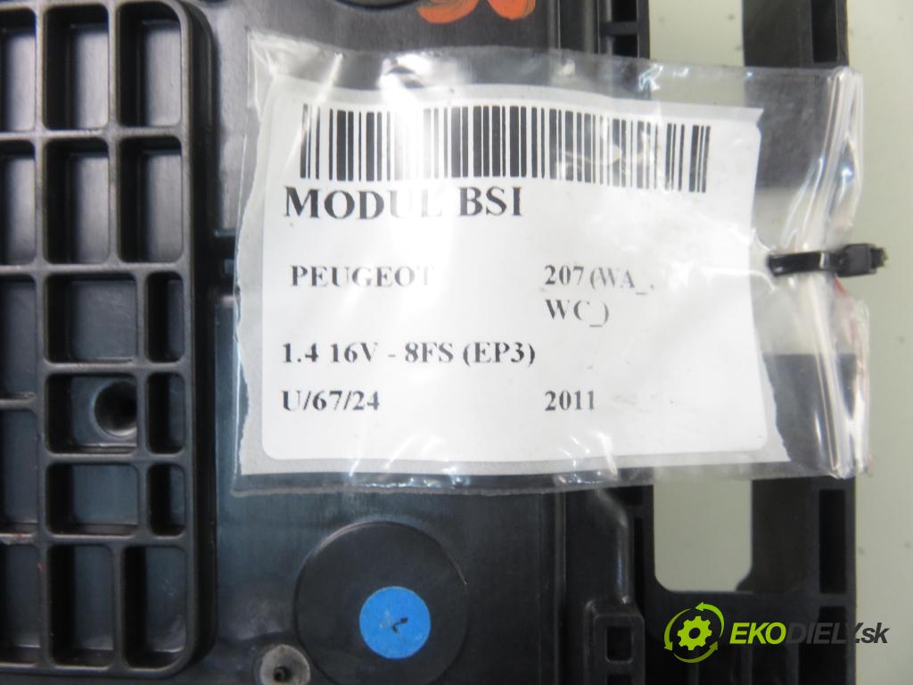 PEUGEOT 207 (WA_, WC_) HB 2011 70,00 1.4 16v VTI 95 - 8FS 1397,00 MODUL BSI 9667199580