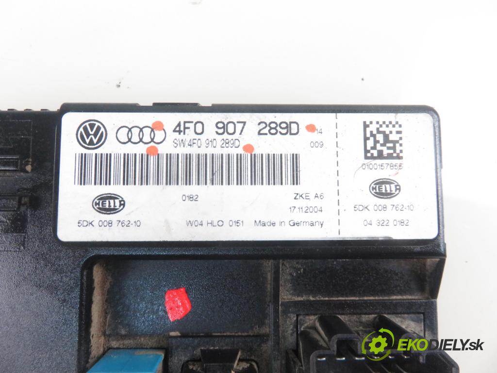 AUDI A6 (4F2, C6) SEDAN 2005 132,00 2.7 TDI 180 - BPP 2698,00 MODUL komfortu 4F0907289D ; 4F0910289D