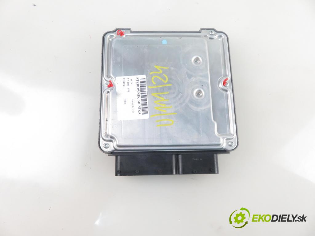 AUDI A6 (4F2, C6) SEDAN 2005 132,00 2.7 TDI 180 - BPP 2698,00 Riadiaca jednotka Motor 4F0907401A ; 0281012155