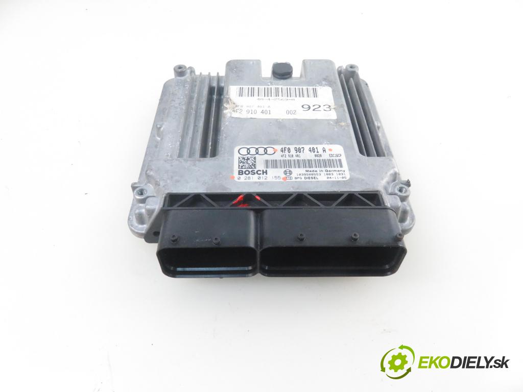AUDI A6 (4F2, C6) SEDAN 2005 132,00 2.7 TDI 180 - BPP 2698,00 Riadiaca jednotka Motor 4F0907401A ; 0281012155