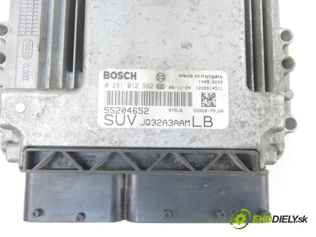 FIAT SEDICI (189_) CROSSOVER 2007 88,00 1.9 D Multijet - D19AA 1910,00 Riadiaca jednotka Motor 0281012992 ; 55204652