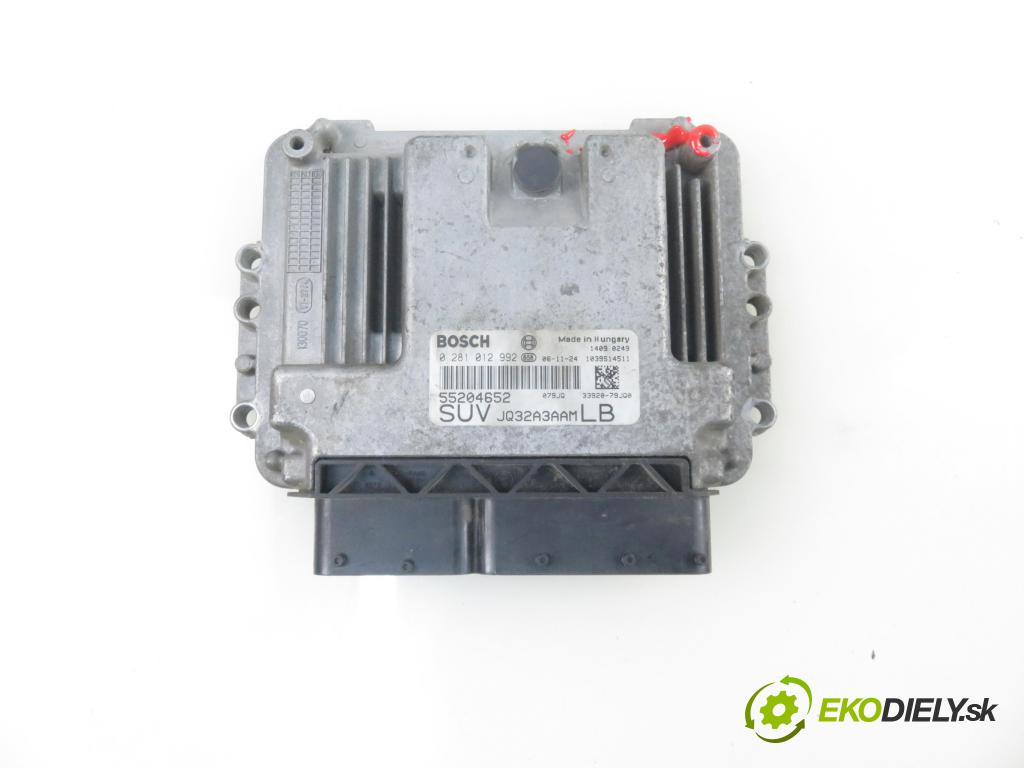 FIAT SEDICI (189_) CROSSOVER 2007 88,00 1.9 D Multijet - D19AA 1910,00 Riadiaca jednotka Motor 0281012992 ; 55204652