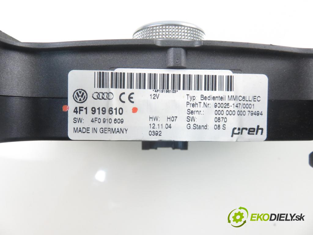 AUDI A6 (4F2, C6) SEDAN 2005 132,00 2.7 TDI 180 - BPP 2698,00 palubná doska 4F1919610