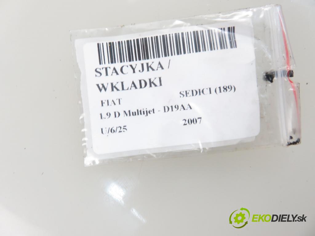 FIAT SEDICI (189_) CROSSOVER 2007 88,00 1.9 D Multijet - D19AA 1910,00 spinačka 3397062J10 (Spínacie skrinky a kľúče)